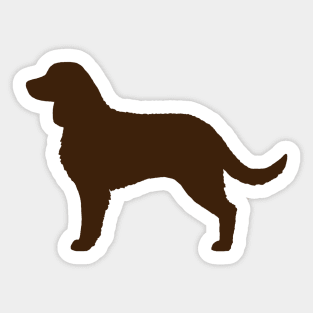 American Water Spaniel Silhouette Sticker